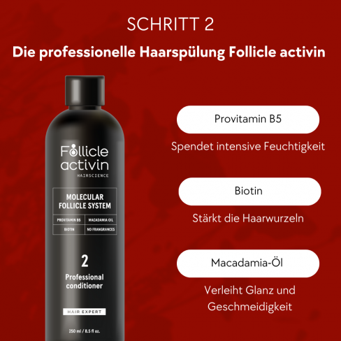 Die professionelle Haarspülung Follicle activin 