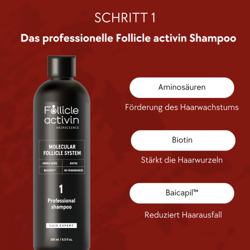 Das professionelle Follicle activin Shampoo 