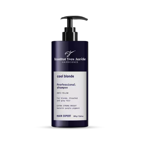Shampoing neutralisant les reflets jaunes