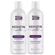 Keratin Silk Hair Smoothing Set für geschädigtes Haar + Geschenk
