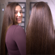 KERATIN SILK-Haarglättungstherapie für geschädigtes Haar