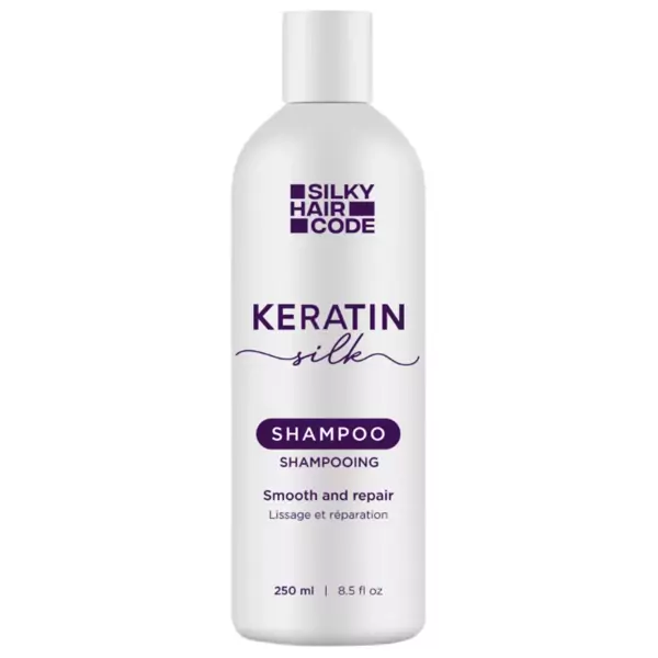 Keratin Silk intensiv wiederherstellendes Shampoo – für glattes, seidiges und gesund aussehendes Haar
