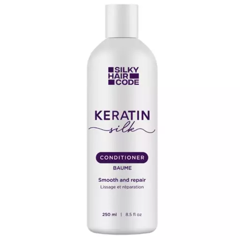 Keratin Silk baume répare efficacement les cheveux abîmés