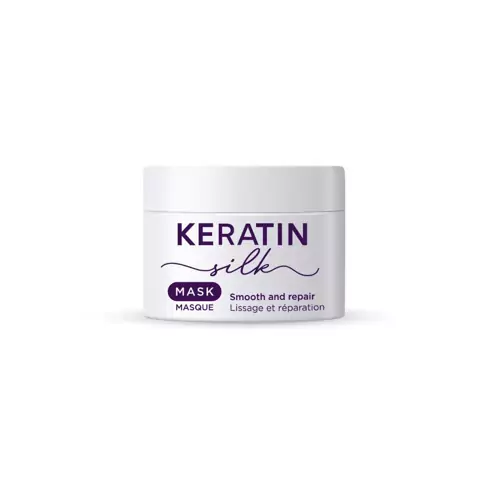 Keratin Silk intensiv wiederherstellende Maske – für glattes, seidiges und gesund aussehendes Haar
