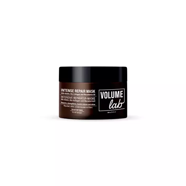 Volume Lab Haarmaske repariert geschädigtes Haar