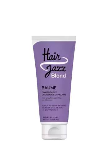 Baume Hair Jazz pour cheveux blonds et gris éliminant les tons jaunes 