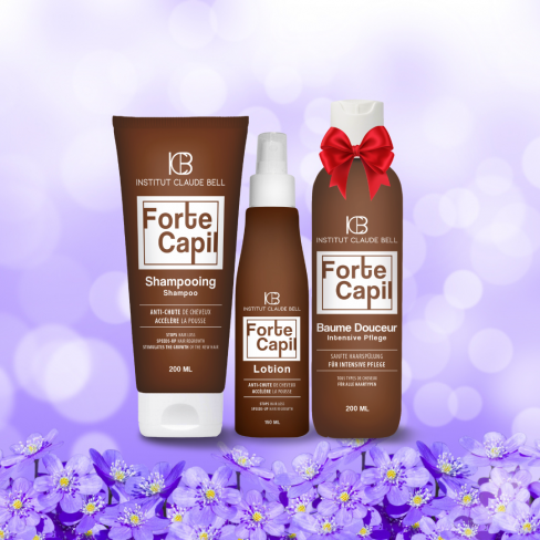 Forte Capil Anti-Haarausfall-Therapie + pflegende Spülung als Geschenk